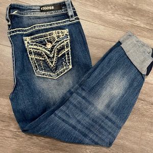Vigoss women’s jeans- size 12 length 30” Heritage fit~skinny